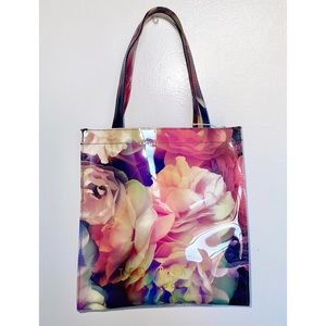 TED BAKER Floral Technicolour Tote Bag